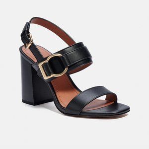 COACH Mabel Leather Sandles NIB